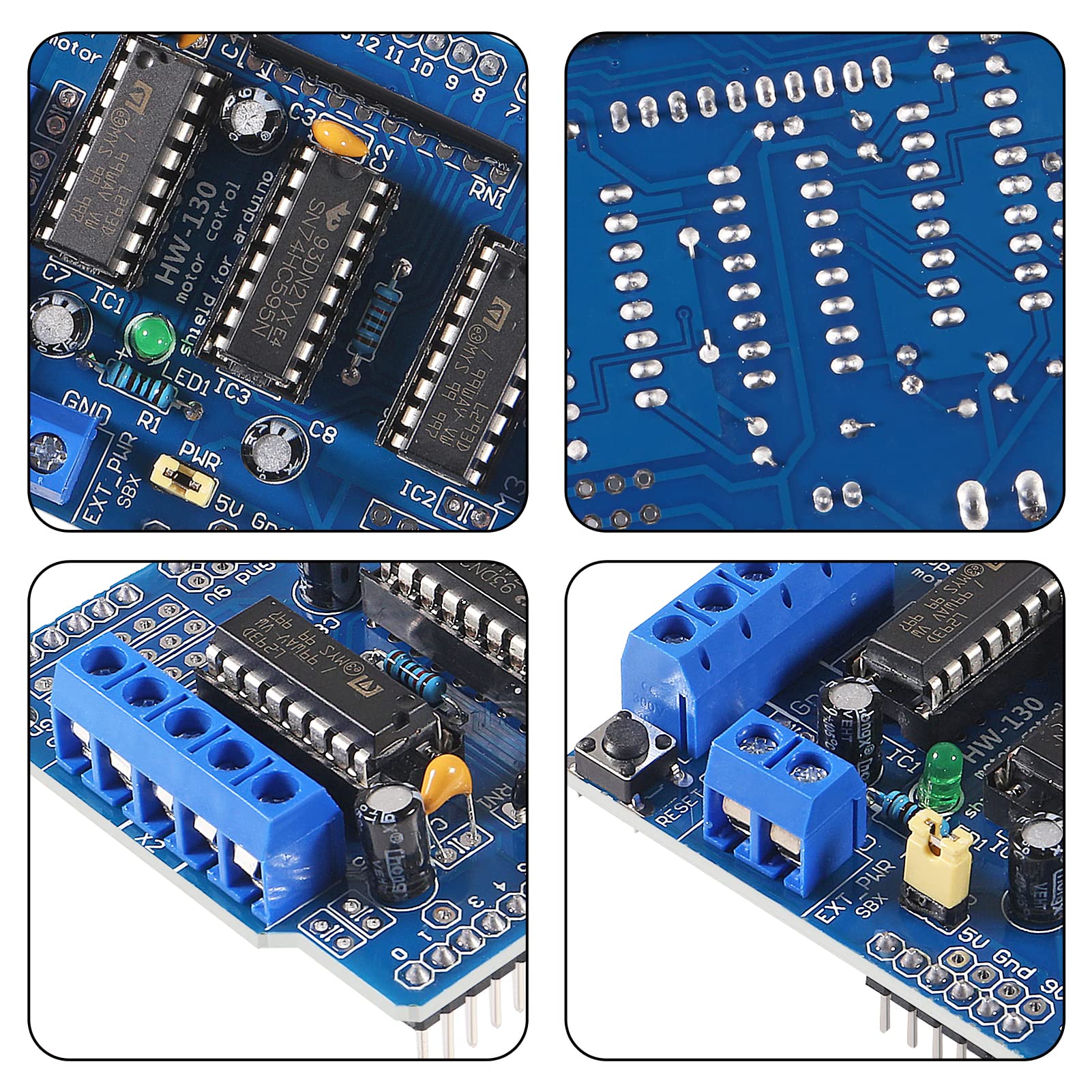Amazon.co.jp: L293D DCモータードライブシールド拡張ボード3個
